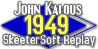 Baseball Statistics Scorekeeping Software takes you to - John Kalous' 1949 Skeetersoft Replay